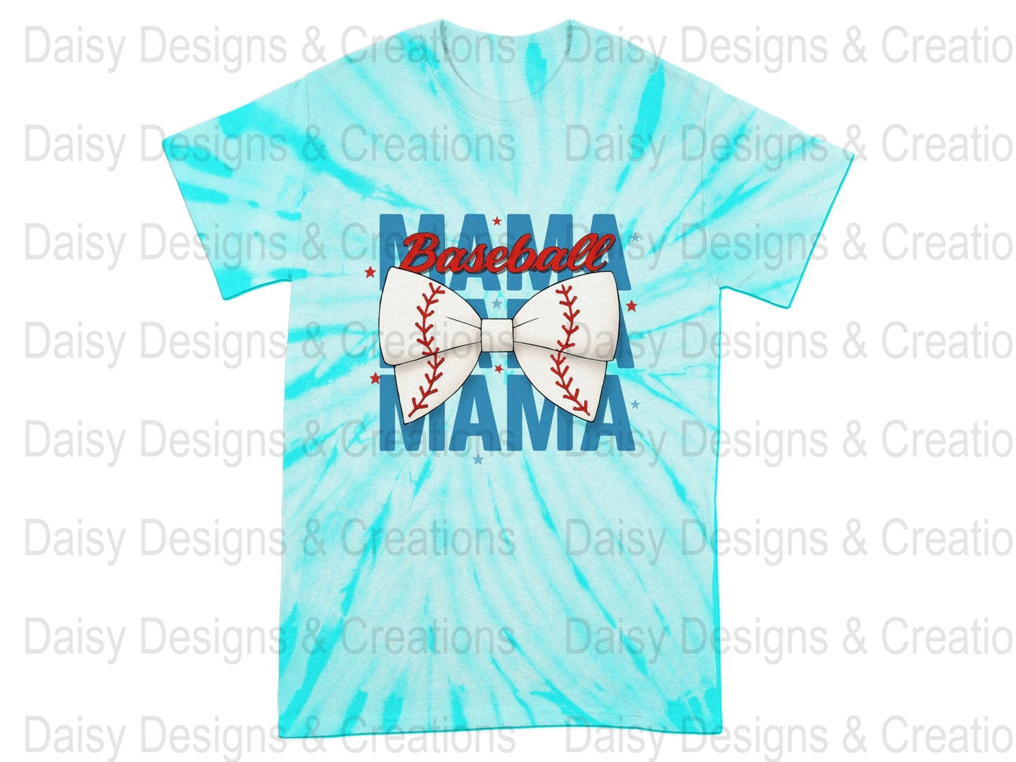 Baseball Mama T-Shirt Design PNG, Bow Baseball, Sports Mom Shirt, Trendy Mama Shirt, Baseball Lover T-Shirts, Digital Download - Daisy Designs & Creations, LLC