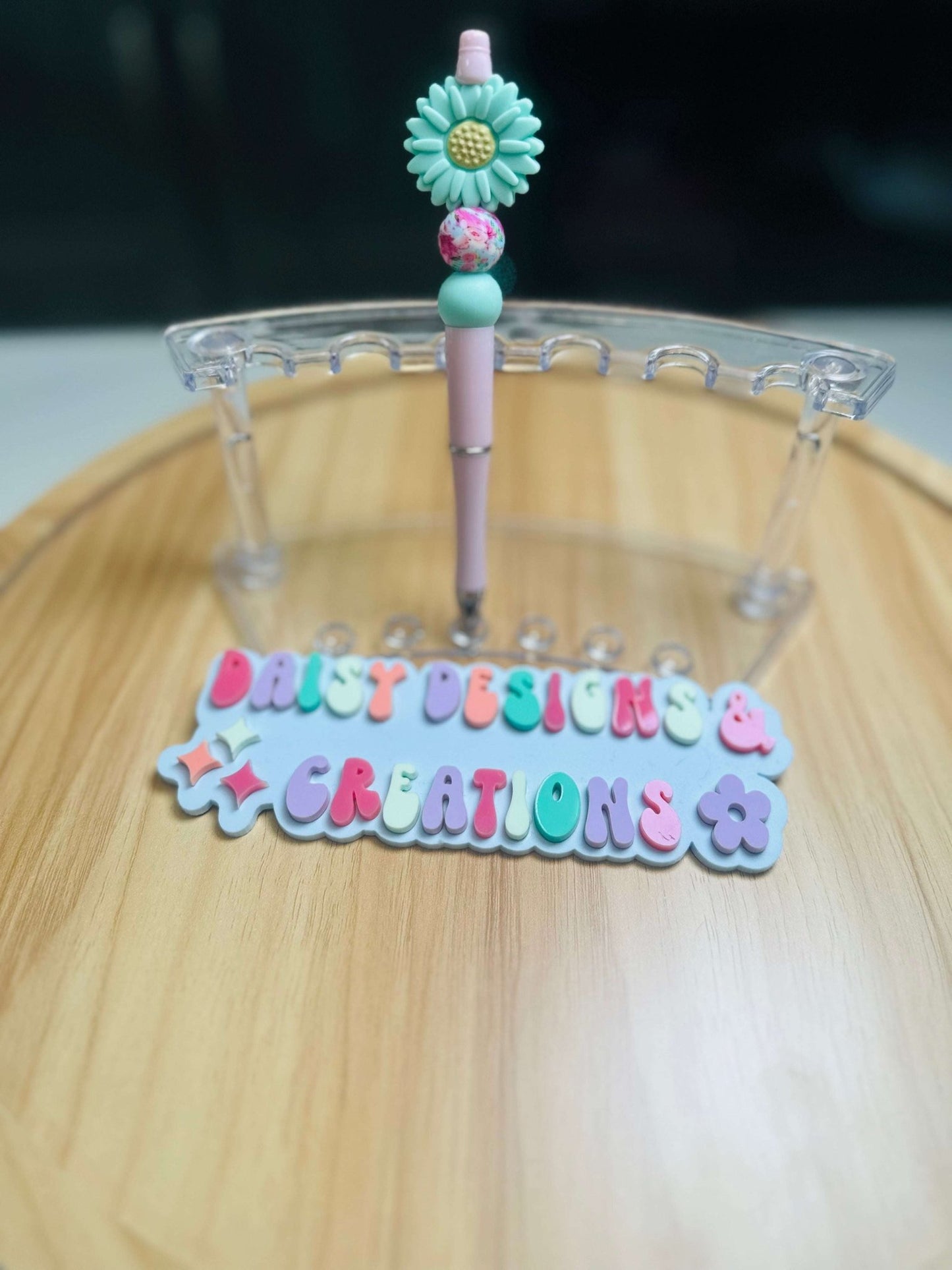 Daisy Collection Acrylic Beaded Pens – Stylish & Functional - Daisy Designs & Creations, LLC