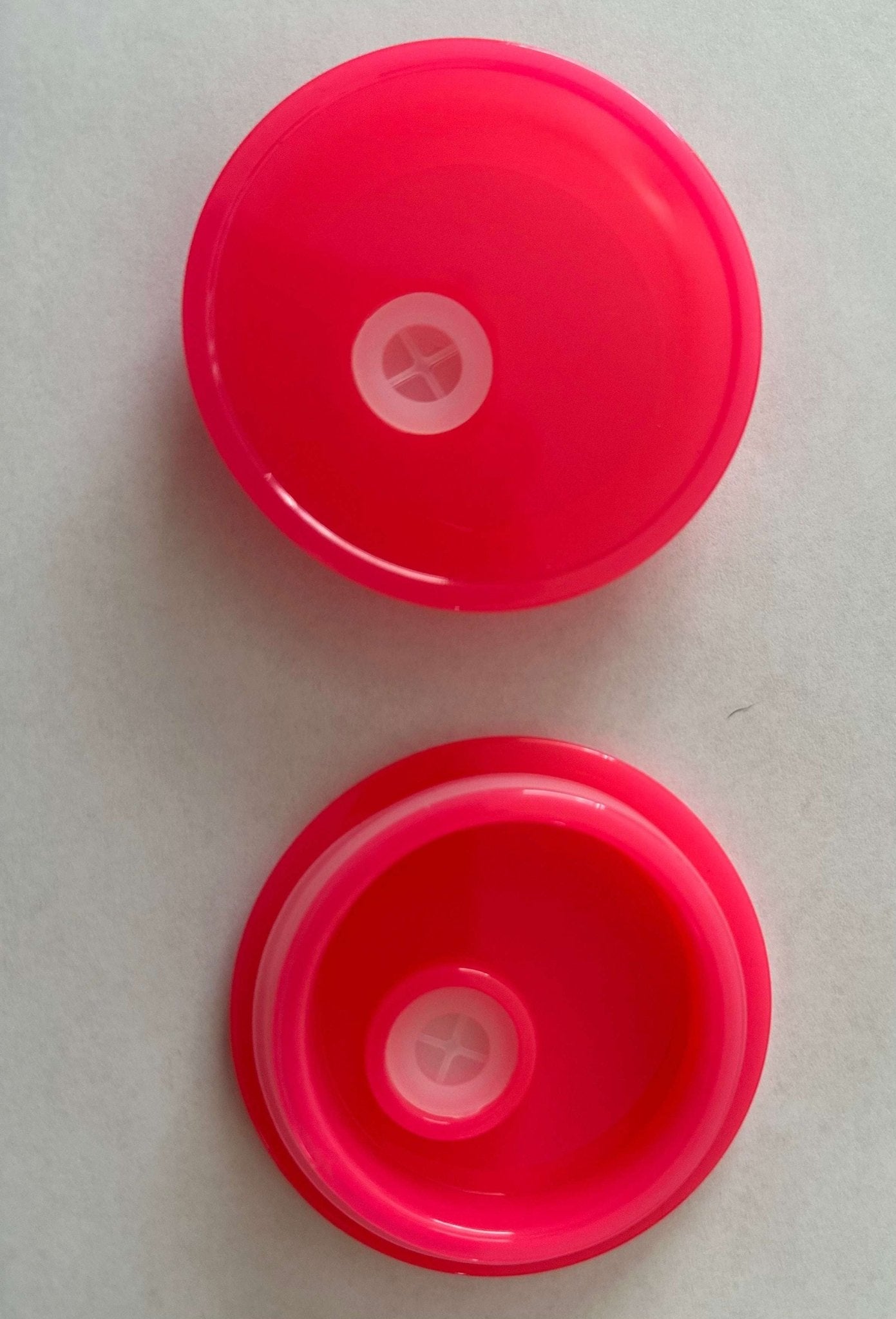 Acrylic Replacement Lids for 16oz & 20oz Can Glasses – Libbey Glass Accessory | Colorful Hard Plastic Tops Only - Daisy Designs & Creations, LLC