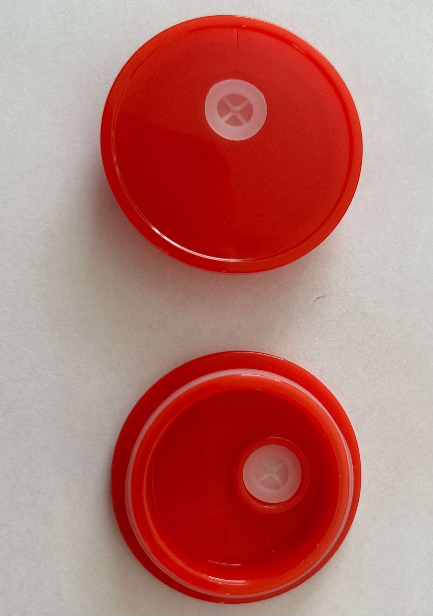 Acrylic Replacement Lids for 16oz & 20oz Can Glasses – Libbey Glass Accessory | Colorful Hard Plastic Tops Only - Daisy Designs & Creations, LLC