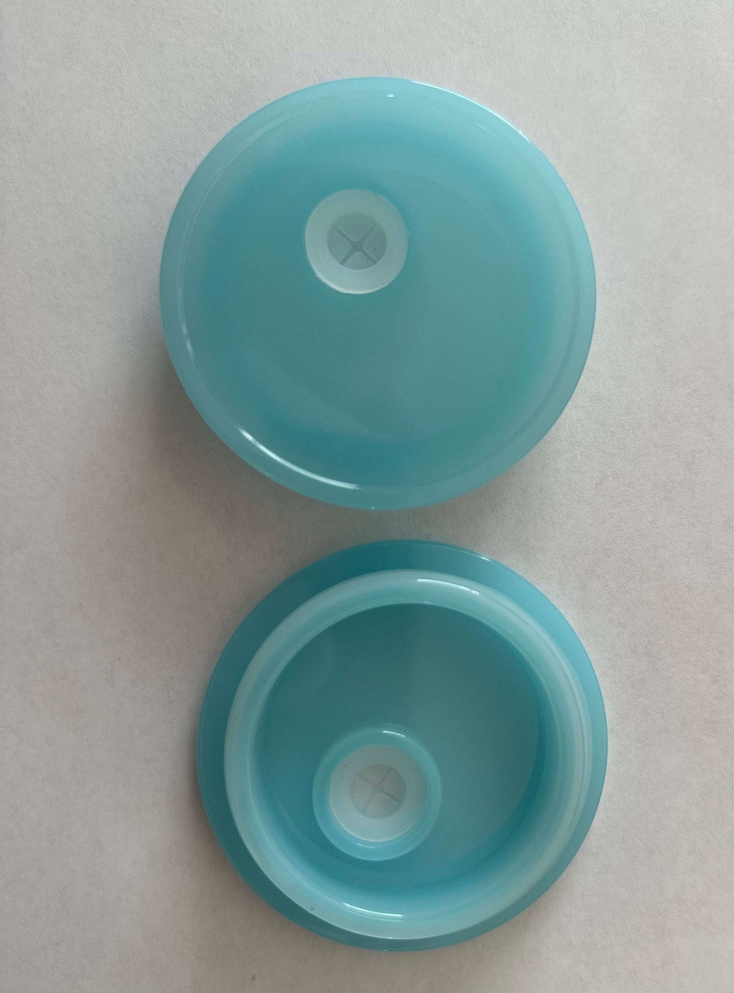 Acrylic Replacement Lids for 16oz & 20oz Can Glasses – Libbey Glass Accessory | Colorful Hard Plastic Tops Only - Daisy Designs & Creations, LLC
