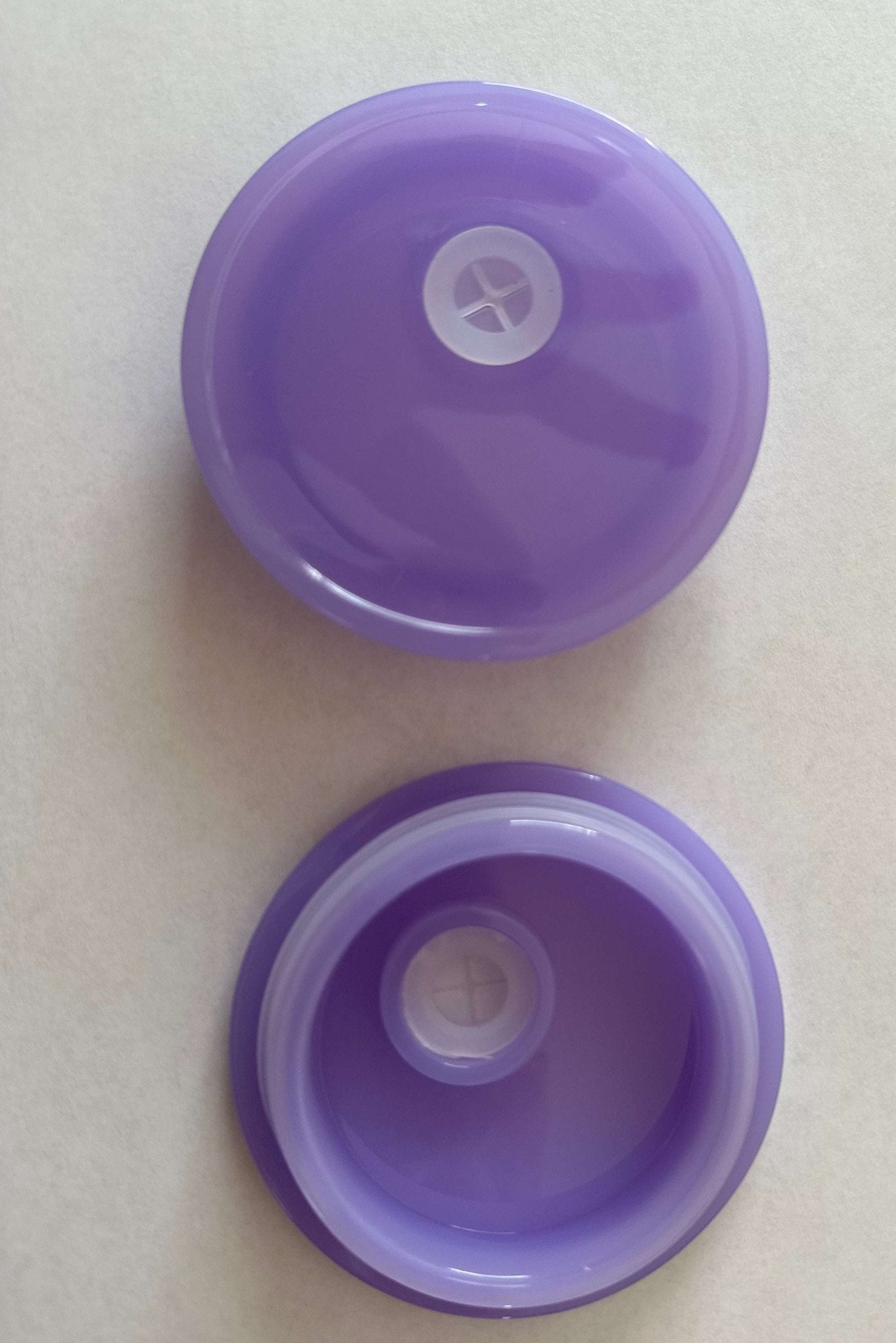 Acrylic Replacement Lids for 16oz & 20oz Can Glasses – Libbey Glass Accessory | Colorful Hard Plastic Tops Only - Daisy Designs & Creations, LLC