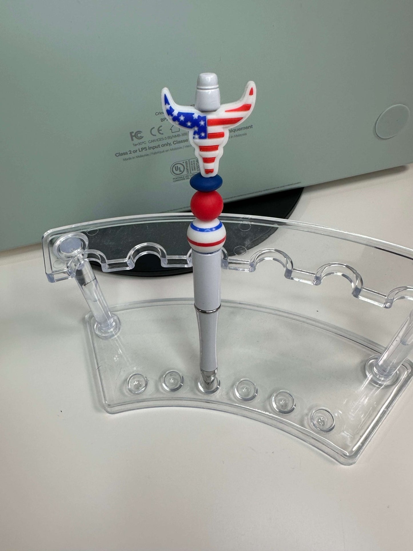 American Patriotic Custom Beaded Pens – Show Your USA Pride! - Daisy Designs & Creations, LLC