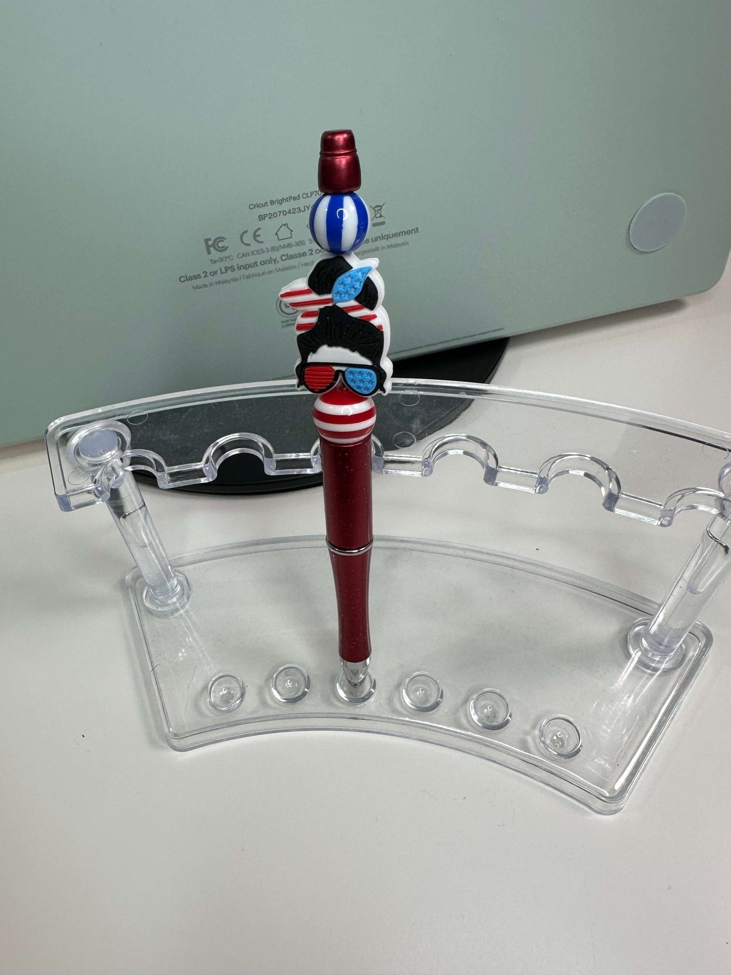 American Patriotic Custom Beaded Pens – Show Your USA Pride! - Daisy Designs & Creations, LLC