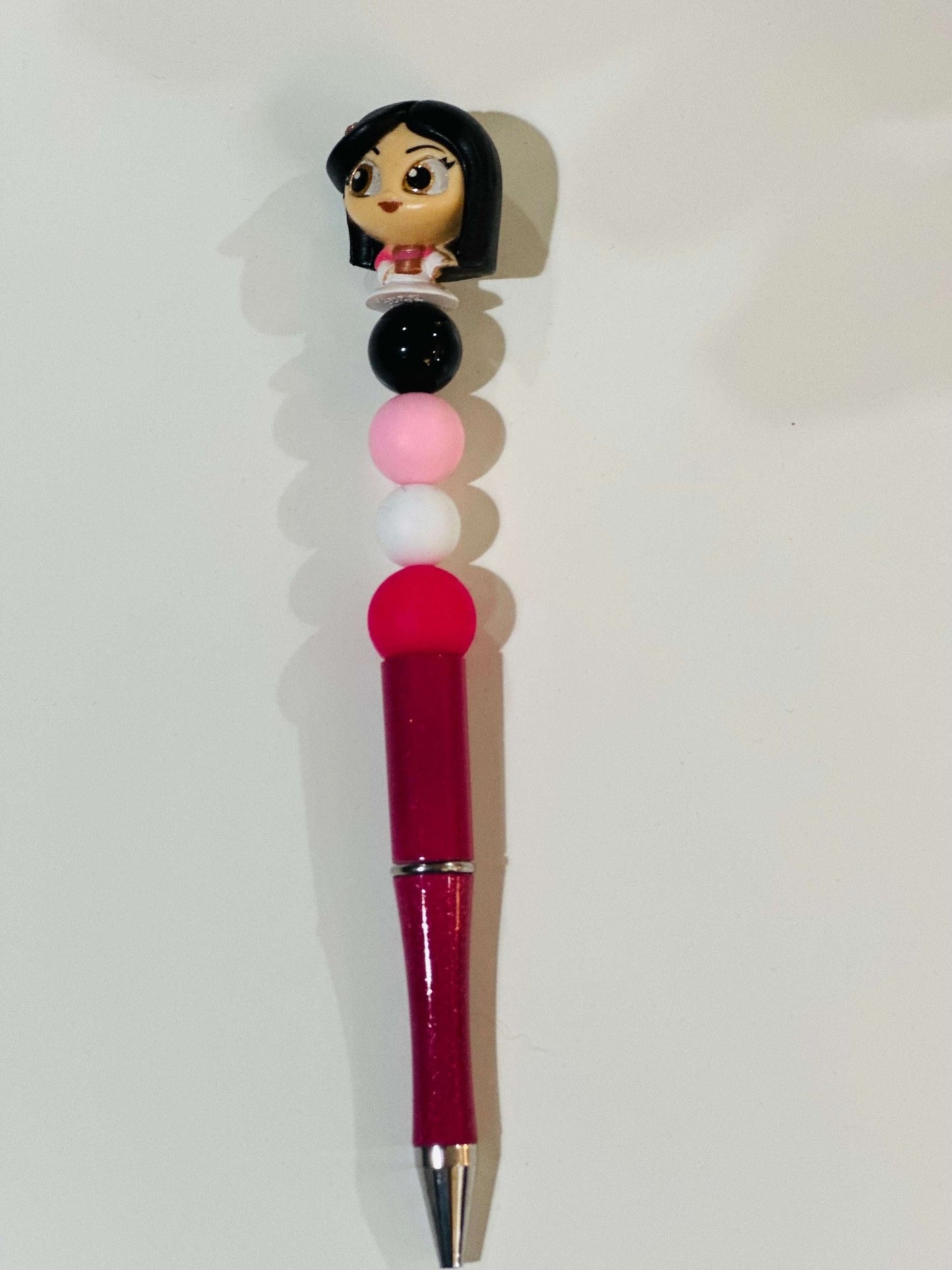 Animated - Inspired Beaded Pens – Whimsical Collectible Character - Inspired Pen | Cute Desk Accessories | Gift for Animation Fans - Daisy Designs & Creations, LLC