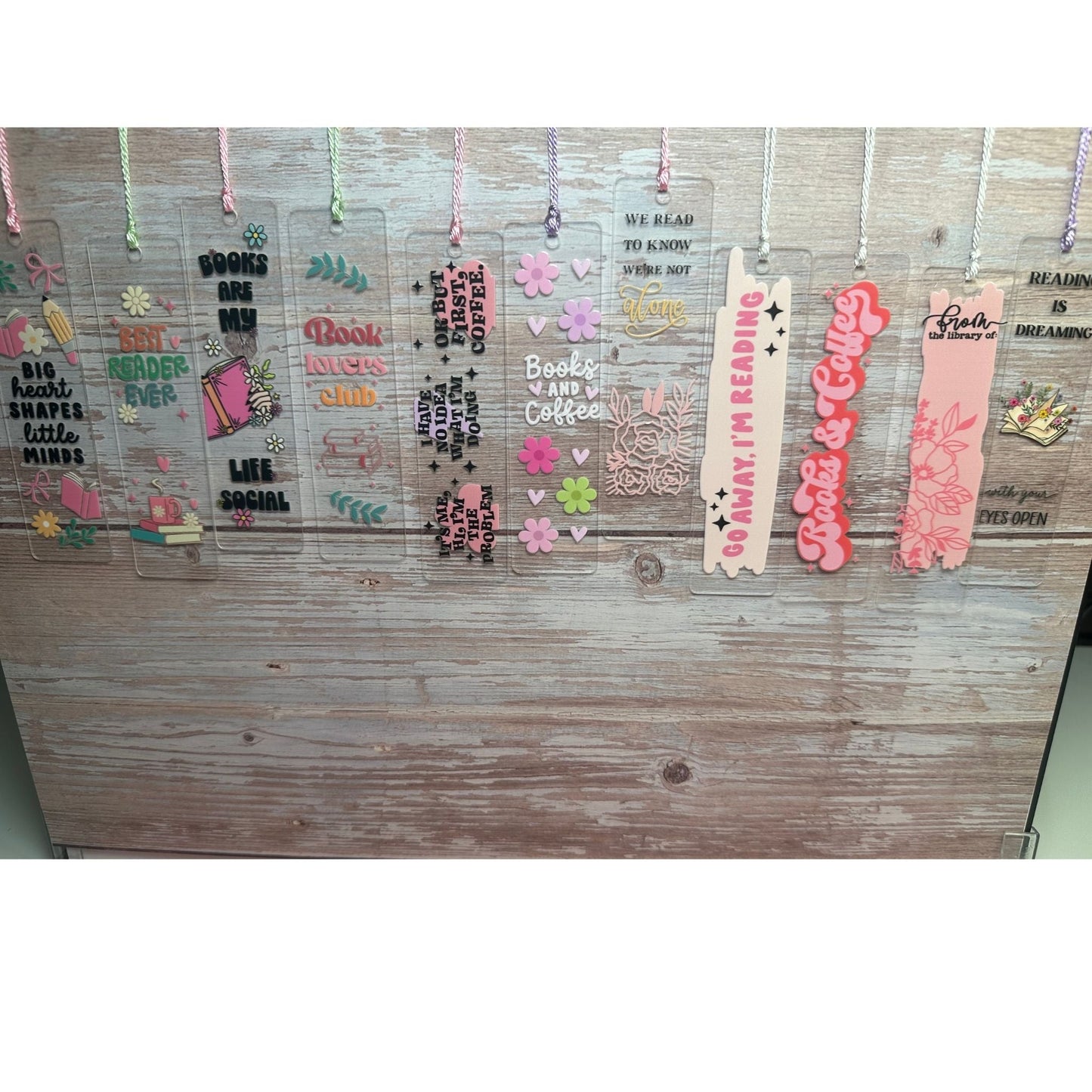 Acrylic 3D UV Bookmark – A Stylish & Durable Must - Have for Book Lovers - Daisy Designs & Creations, LLC