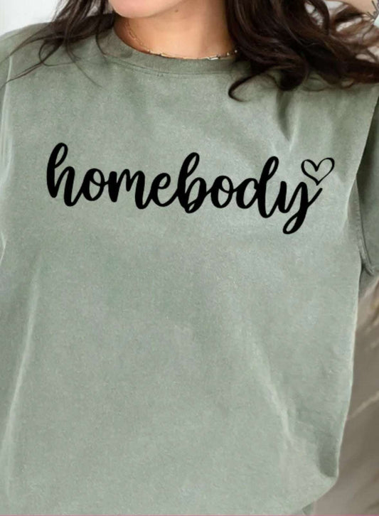 Homebody T-Shirt – Cozy & Relaxed Everyday Wear - Daisy Designs & Creations, LLC