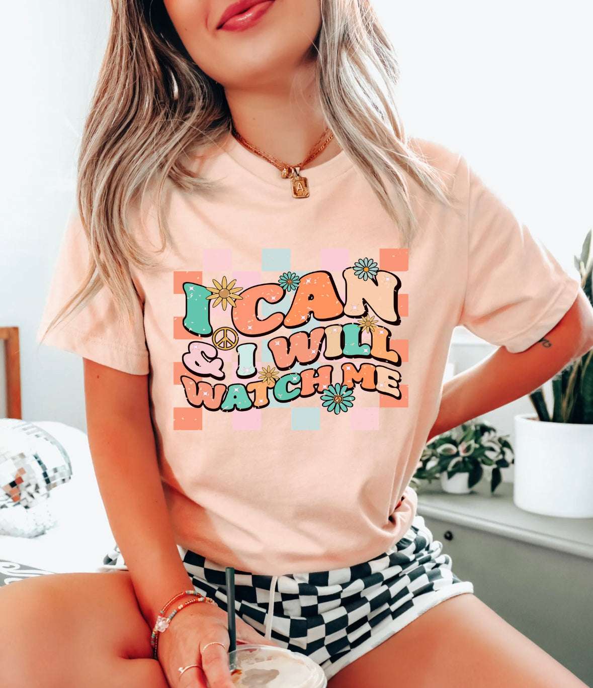I Can and I Will T-Shirt – Motivational Graphic Tee | Inspirational Quote Shirt | Unisex Sizes S - 3XL - Daisy Designs & Creations, LLC
