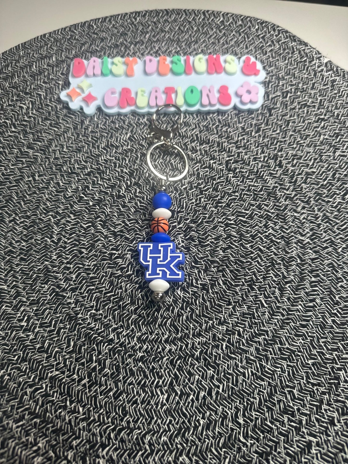 College & Pro Sports Beaded Keychains – Show Your Team Spirit! - Daisy Designs & Creations, LLC