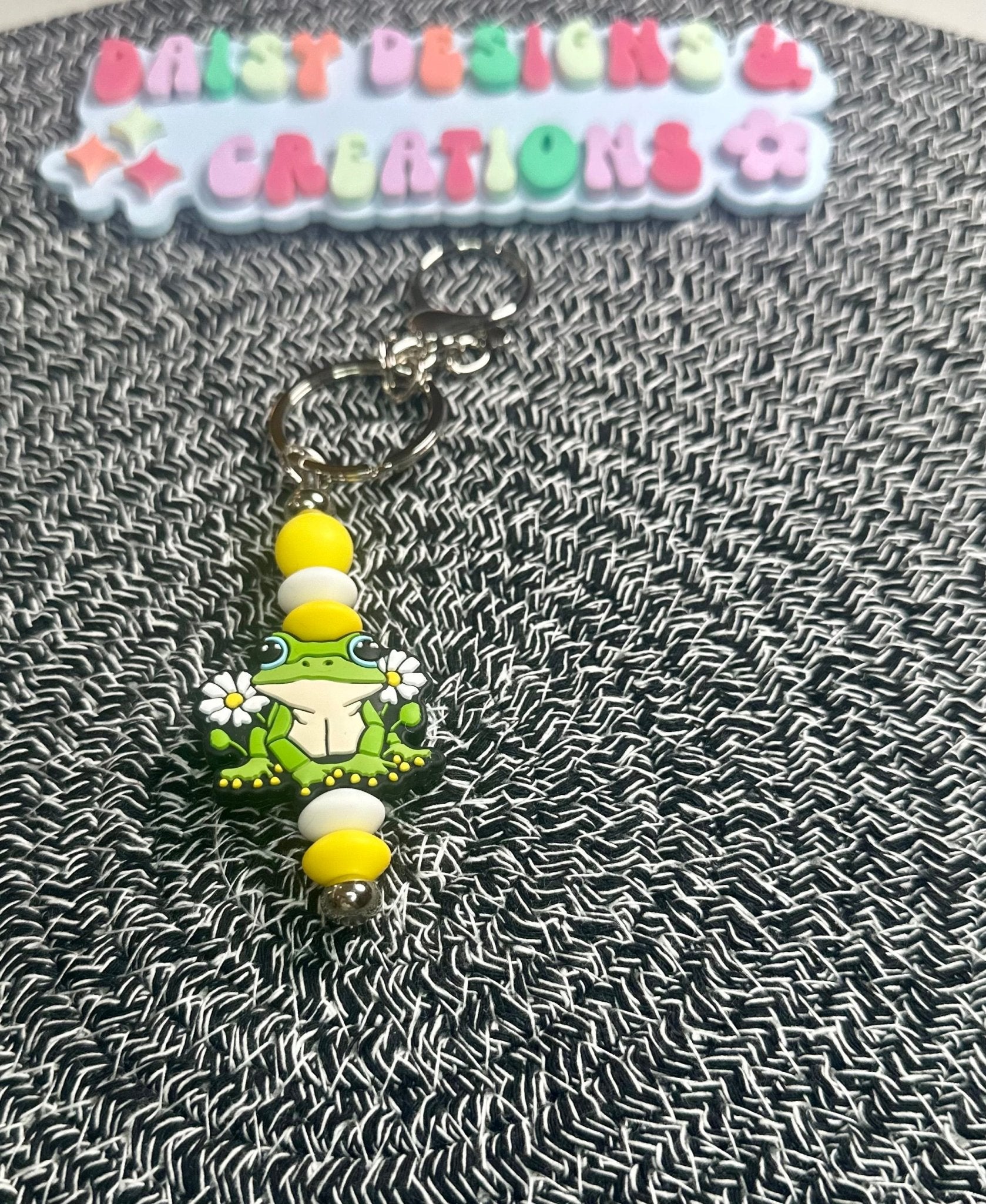 Beaded Silicone Keychains – Fun, Stylish & Durable - Daisy Designs & Creations, LLC