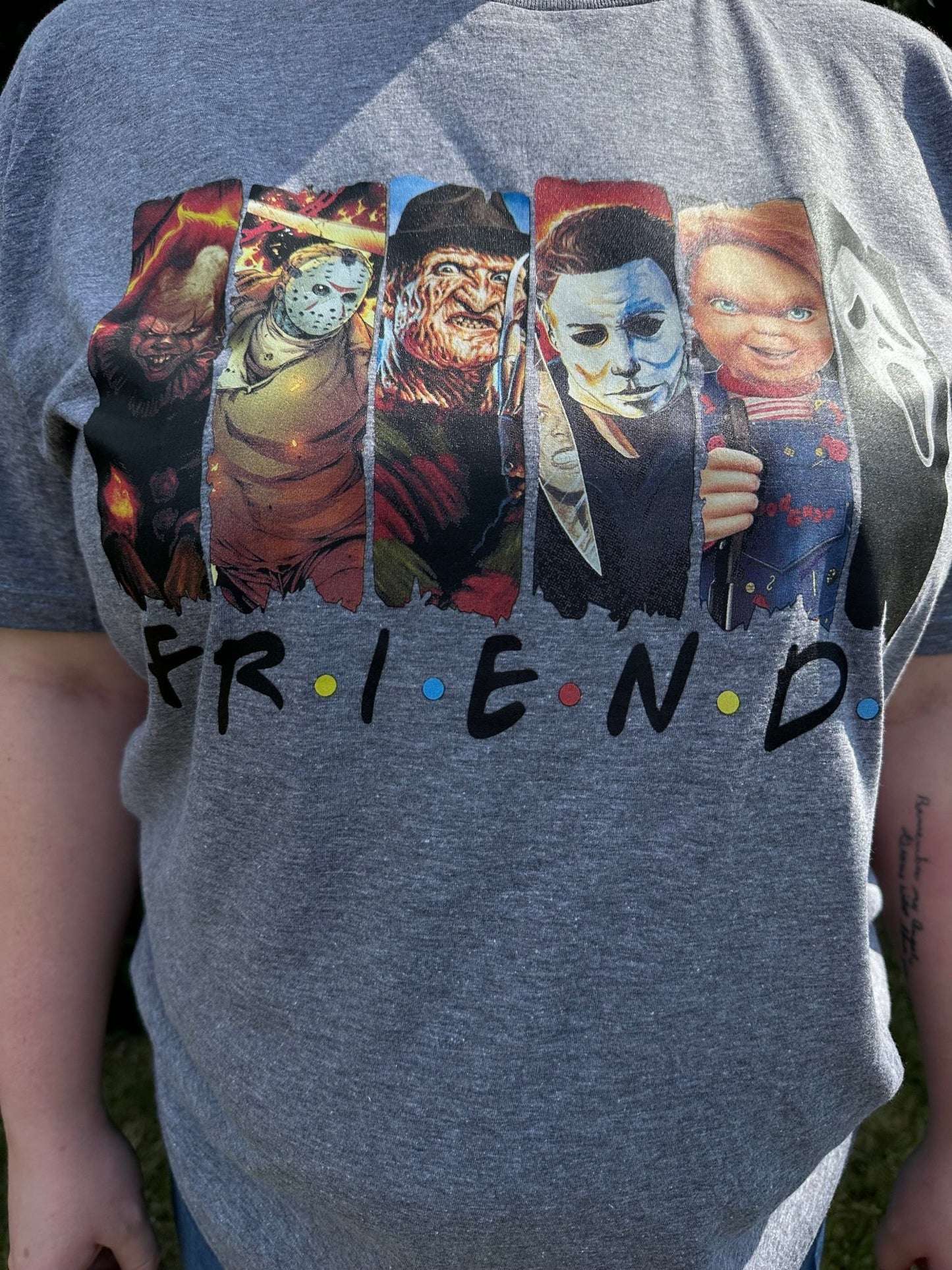 Friends Halloween T-Shirt - Daisy Designs & Creations, LLC