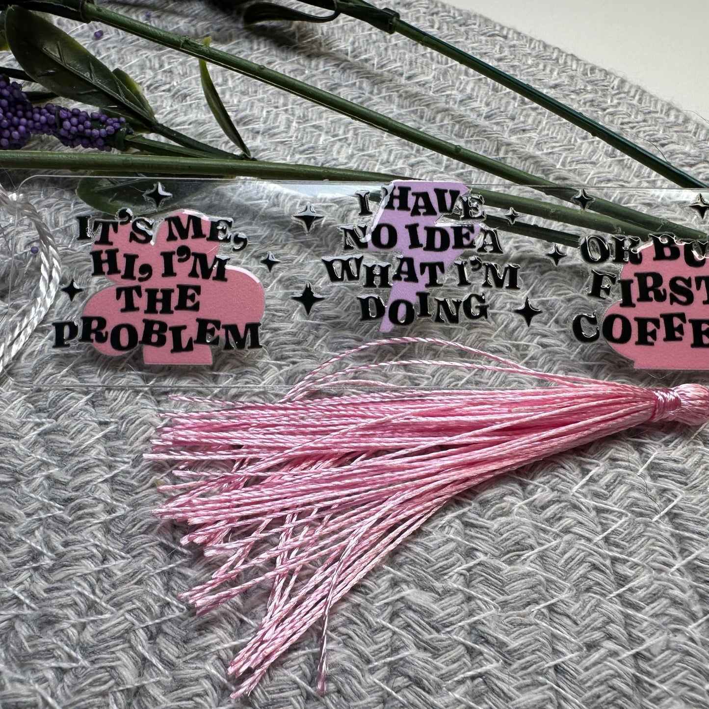Acrylic 3D UV Bookmark – A Stylish & Durable Must - Have for Book Lovers - Daisy Designs & Creations, LLC
