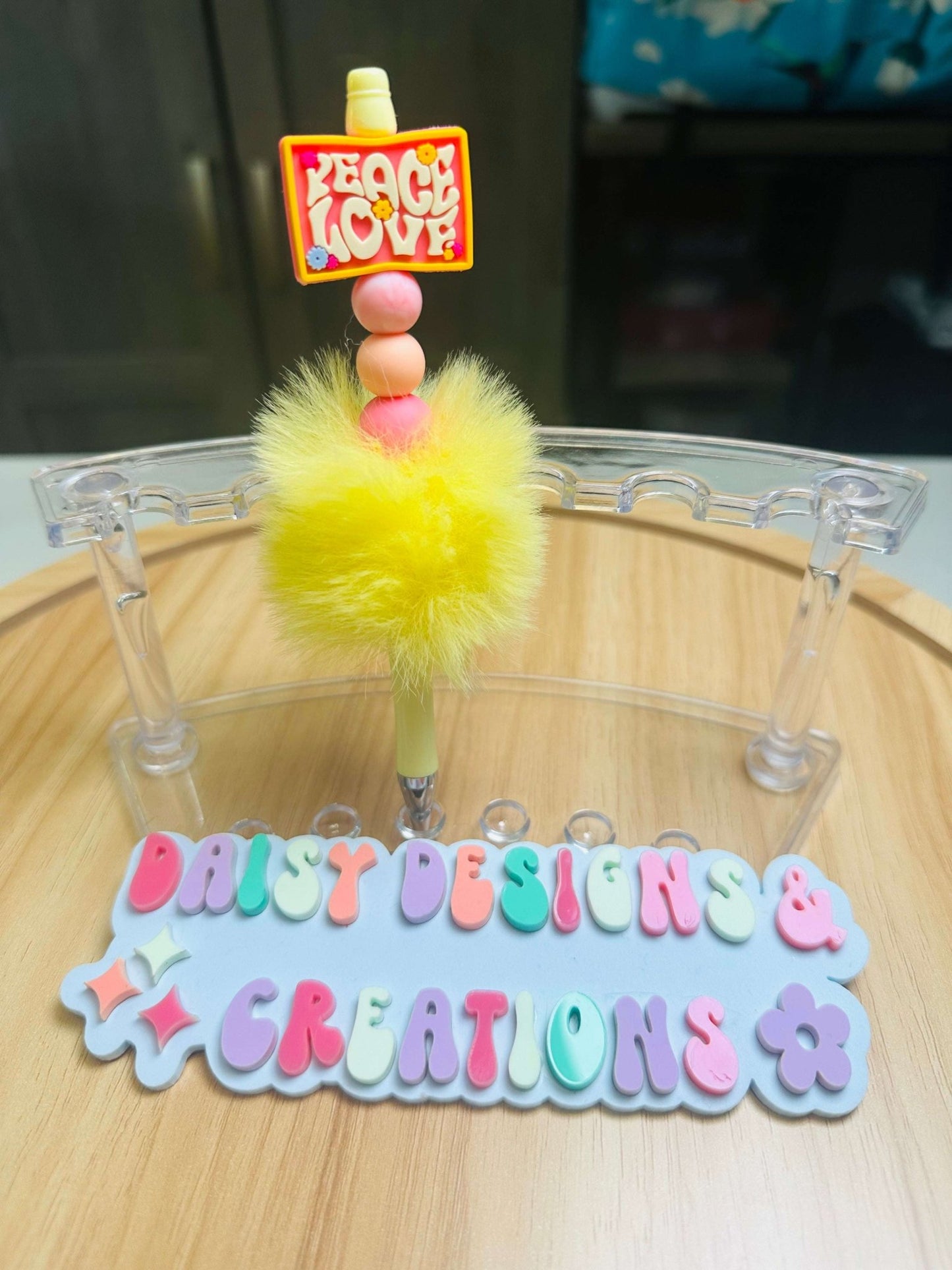 New Product Launch! Fuzzy Acrylic Beaded Pens Collection – BPA Free Beads & Vocals - Daisy Designs & Creations, LLC