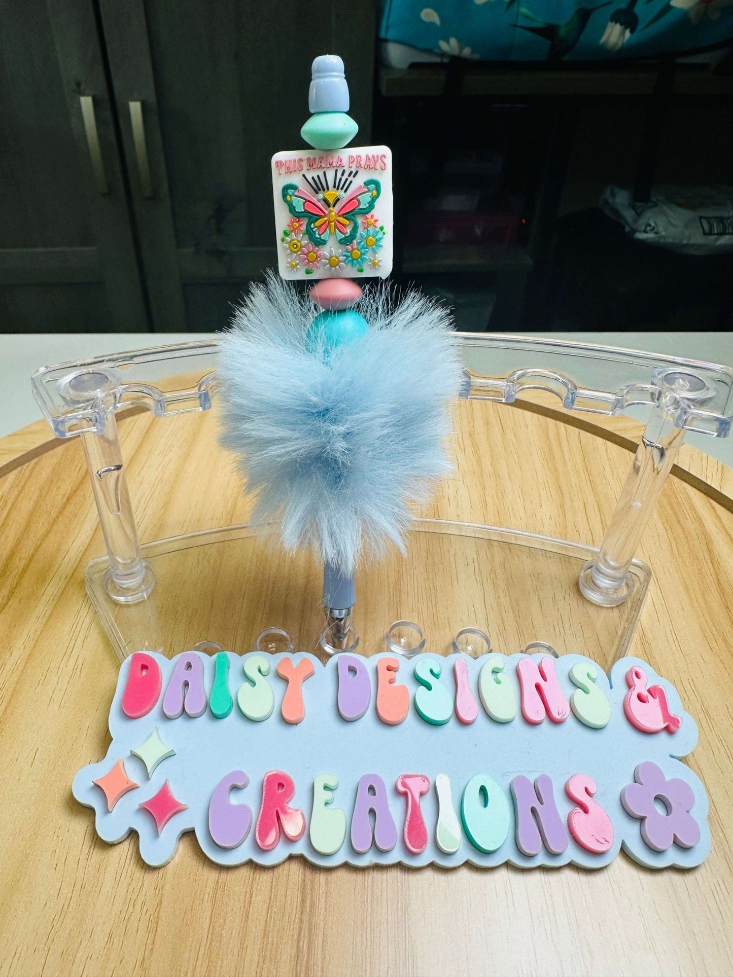 New Product Launch! Fuzzy Acrylic Beaded Pens Collection – BPA Free Beads & Vocals - Daisy Designs & Creations, LLC