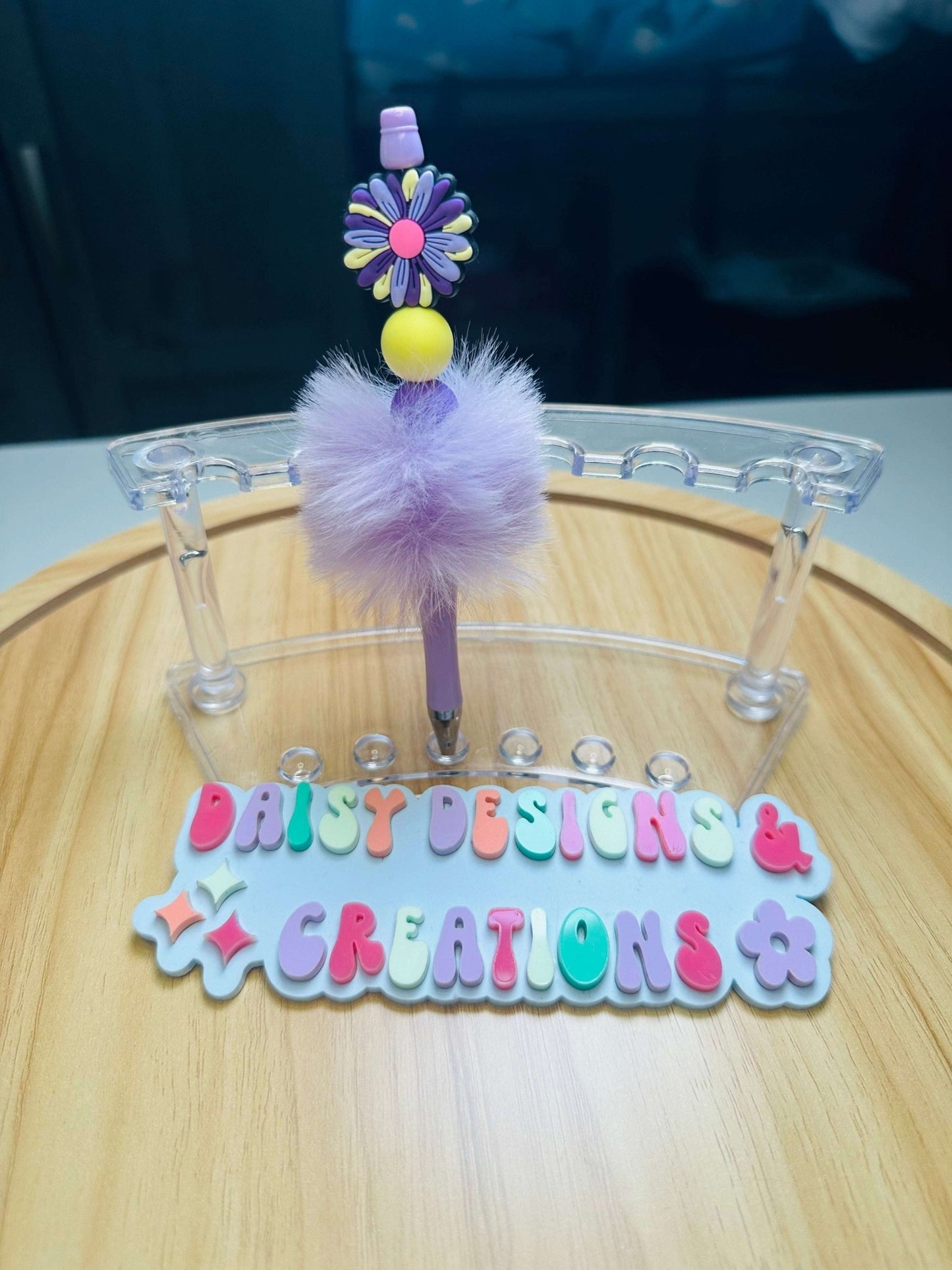 New Product Launch! Fuzzy Acrylic Beaded Pens Collection – BPA Free Beads & Vocals - Daisy Designs & Creations, LLC