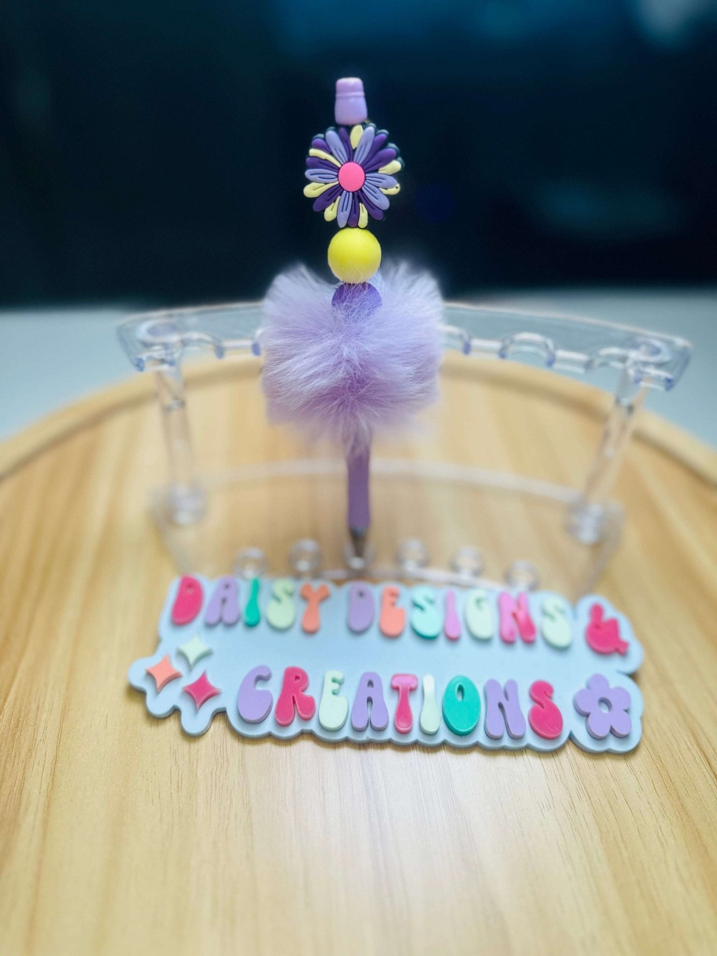 New Product Launch! Fuzzy Acrylic Beaded Pens Collection – BPA Free Beads & Vocals - Daisy Designs & Creations, LLC