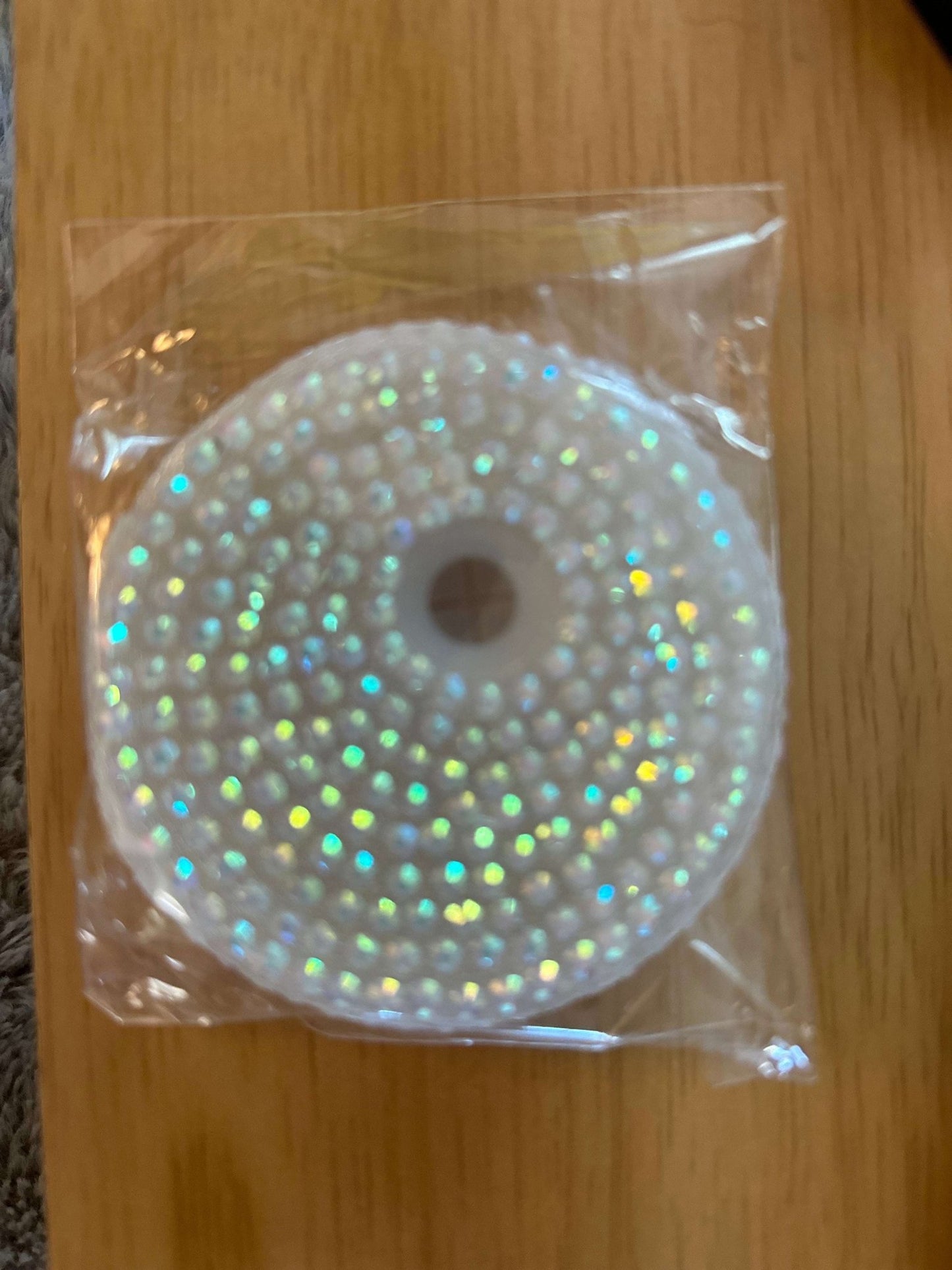 Rhinestone Bling Acrylic Lid 16oz Can Glass – Libbey Style Cup in Vibrant Colors | Sparkly Drinkware with Straw - Daisy Designs & Creations, LLC