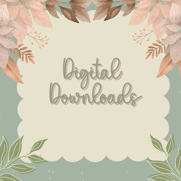 Digital Downloads - Daisy Designs & Creations, LLC