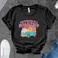 Road Trip T-Shirts, Happiness is a Road Trip Design, VW Bus, Floral Van, Colorful T-Shirts, Summer Trip, Vacation Mode - Daisy Designs & Creations, LLC
