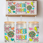16 oz Cheer Mama Beverage Glass | Vibrant Colors & Design Libbey/Beer Glass Lids Drinking Glass 16 Daisy Designs & Creations LLC