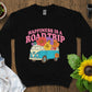 Road Trip T-Shirts, Happiness is a Road Trip Design, VW Bus, Floral Van, Colorful T-Shirts, Summer Trip, Vacation Mode - Daisy Designs & Creations, LLC