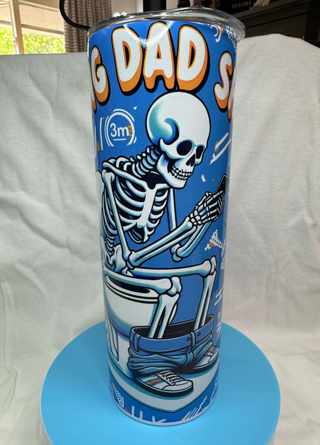 Doing Dad Stuff 20 oz Stainless Steel Insulated Tumbler - Daisy Designs & Creations, LLC