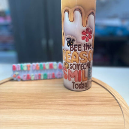 3D Honey Bee Insulated Tumbler – 20 oz Stainless Steel - Daisy Designs & Creations, LLC