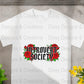 Introvert Society T Shirts, Red Roses, Funny Graphic Tee, Introvert Gift, Floral Tee, Unique T-Shirts, Social Distancing Shirt - Daisy Designs & Creations, LLC