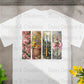 Floral Garden T-Shirts Design, Flower Basket T Shirt, Shovel Art TShirt, Butterfly Bow Tee, Gardening Apparel, PNG Digital Download - Daisy Designs & Creations, LLC