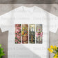 Floral Garden T-Shirts Design, Flower Basket T Shirt, Shovel Art TShirt, Butterfly Bow Tee, Gardening Apparel, PNG Digital Download - Daisy Designs & Creations, LLC