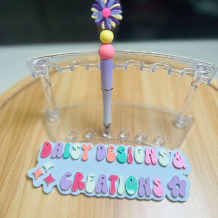 Daisy Collection Acrylic Beaded Pens – Stylish & Functional - Daisy Designs & Creations, LLC