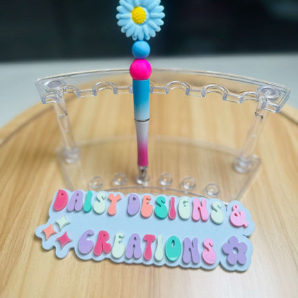 Daisy Collection Acrylic Beaded Pens – Stylish & Functional - Daisy Designs & Creations, LLC