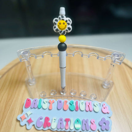 Daisy Collection Acrylic Beaded Pens – Stylish & Functional - Daisy Designs & Creations, LLC