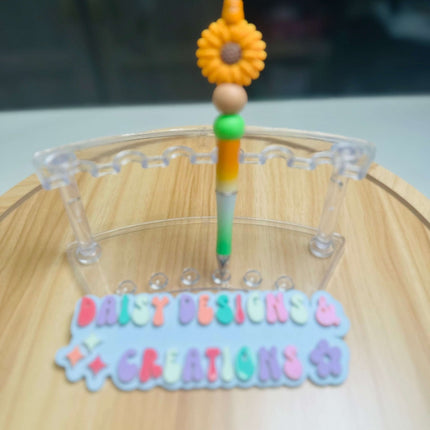 Daisy Collection Acrylic Beaded Pens – Stylish & Functional - Daisy Designs & Creations, LLC