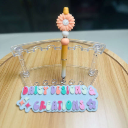 Daisy Collection Acrylic Beaded Pens – Stylish & Functional - Daisy Designs & Creations, LLC