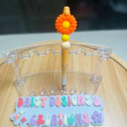 Daisy Collection Acrylic Beaded Pens – Stylish & Functional - Daisy Designs & Creations, LLC