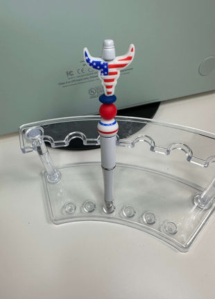 American Patriotic Custom Beaded Pens – Show Your USA Pride! - Daisy Designs & Creations, LLC