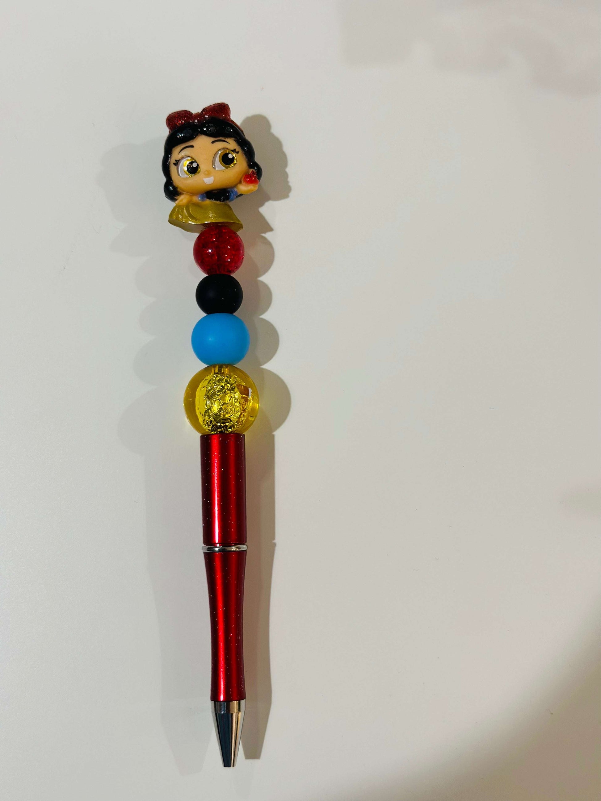 Beaded Pens Inspired by Timeless Animated Favorites - Whimsical Writing Delight Beaded Pen collection Writing Pens 15 Daisy Designs & Creations LLC