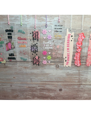3D UV Acrylic Bookmark – Unique, Vibrant & Durable - Daisy Designs & Creations, LLC