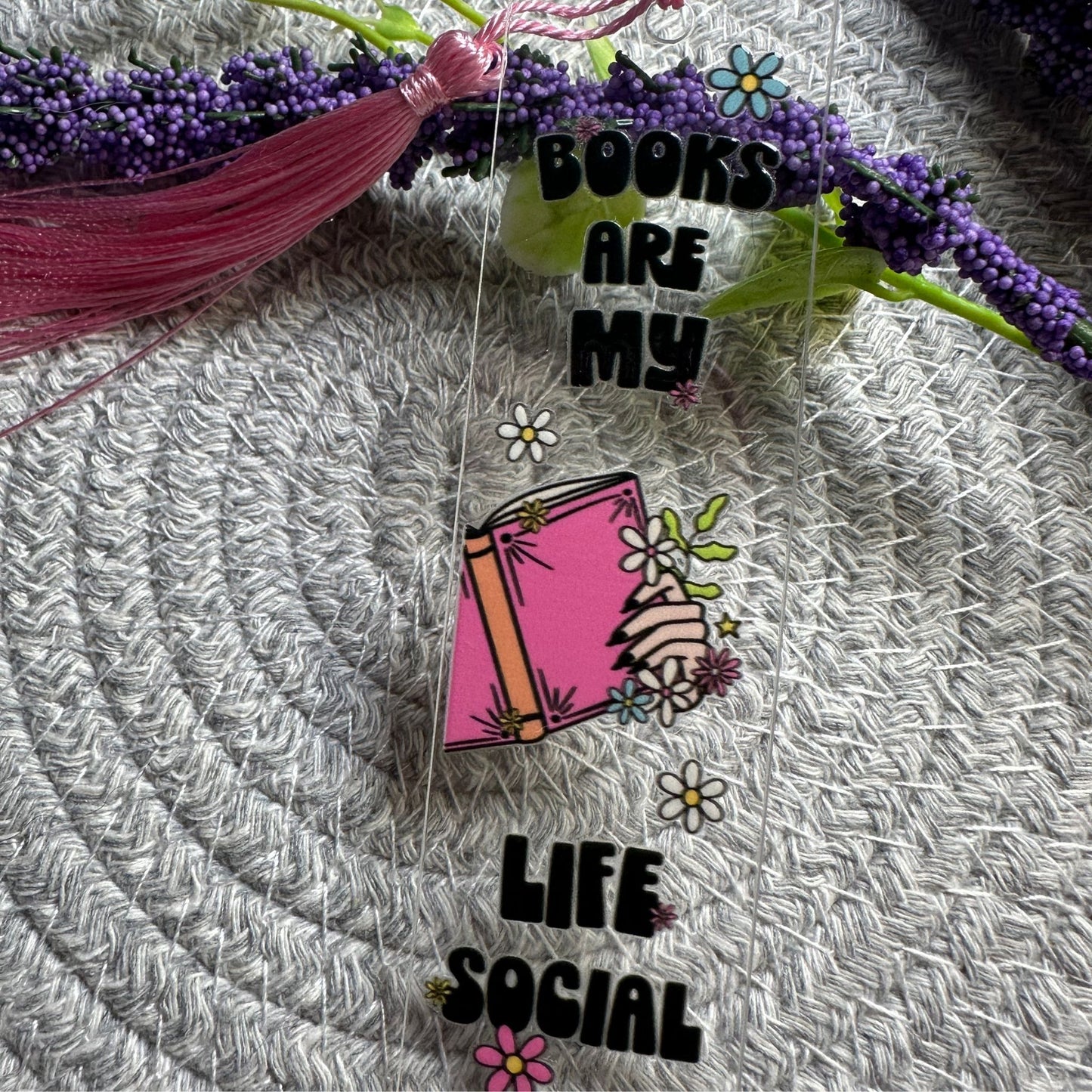 3D UV Acrylic Bookmark – Unique, Vibrant & Durable - Daisy Designs & Creations, LLC