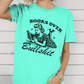 Books Over Bullsh*t’ Vintage Reading T-Shirt – Retro 1950s Style