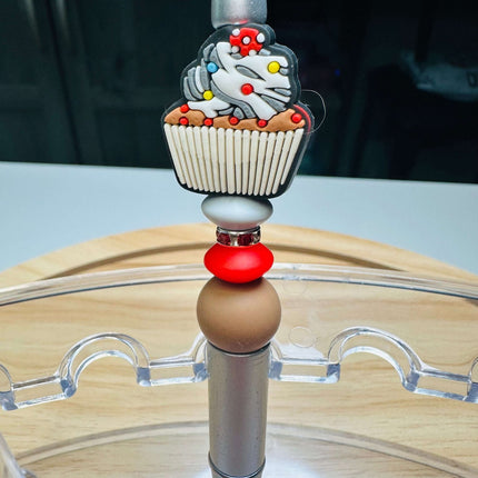 Custom Acrylic Beaded Pens with Cupcake Focal – Sweet & Stylish - Daisy Designs & Creations, LLC