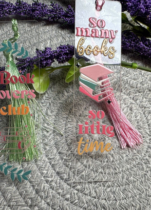 3D UV Acrylic Bookmark – Unique, Vibrant & Durable - Daisy Designs & Creations, LLC