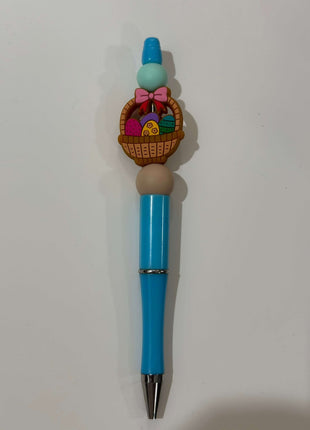 Limited Edition Easter Beadable & Springtime Pens – Twist Pen with Bunny, Floral & Easter Egg Designs | Seasonal Stationery Gift - Daisy Designs & Creations, LLC