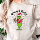 Grinchy & Bougie Crew Neck & Tee Christmas Collection Shirts & Tops 38 Daisy Designs & Creations LLC