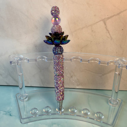 Mystic Glam Rhinestone Beaded Pens – Refillable Black Ink