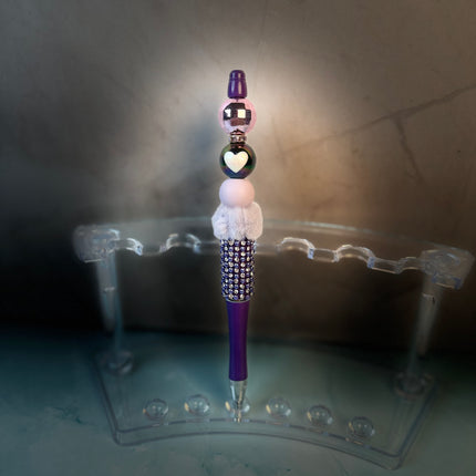 Mystic Glam Rhinestone Beaded Pens – Refillable Black Ink