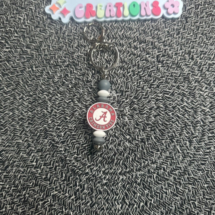 College & Pro Sports Beaded Keychains – Show Your Team Spirit! - Daisy Designs & Creations, LLC