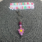 Purple Polka Dot Daisy