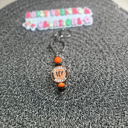 College & Pro Sports Beaded Keychains – Show Your Team Spirit! - Daisy Designs & Creations, LLC